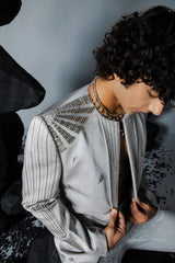 Chrome Jacket Set