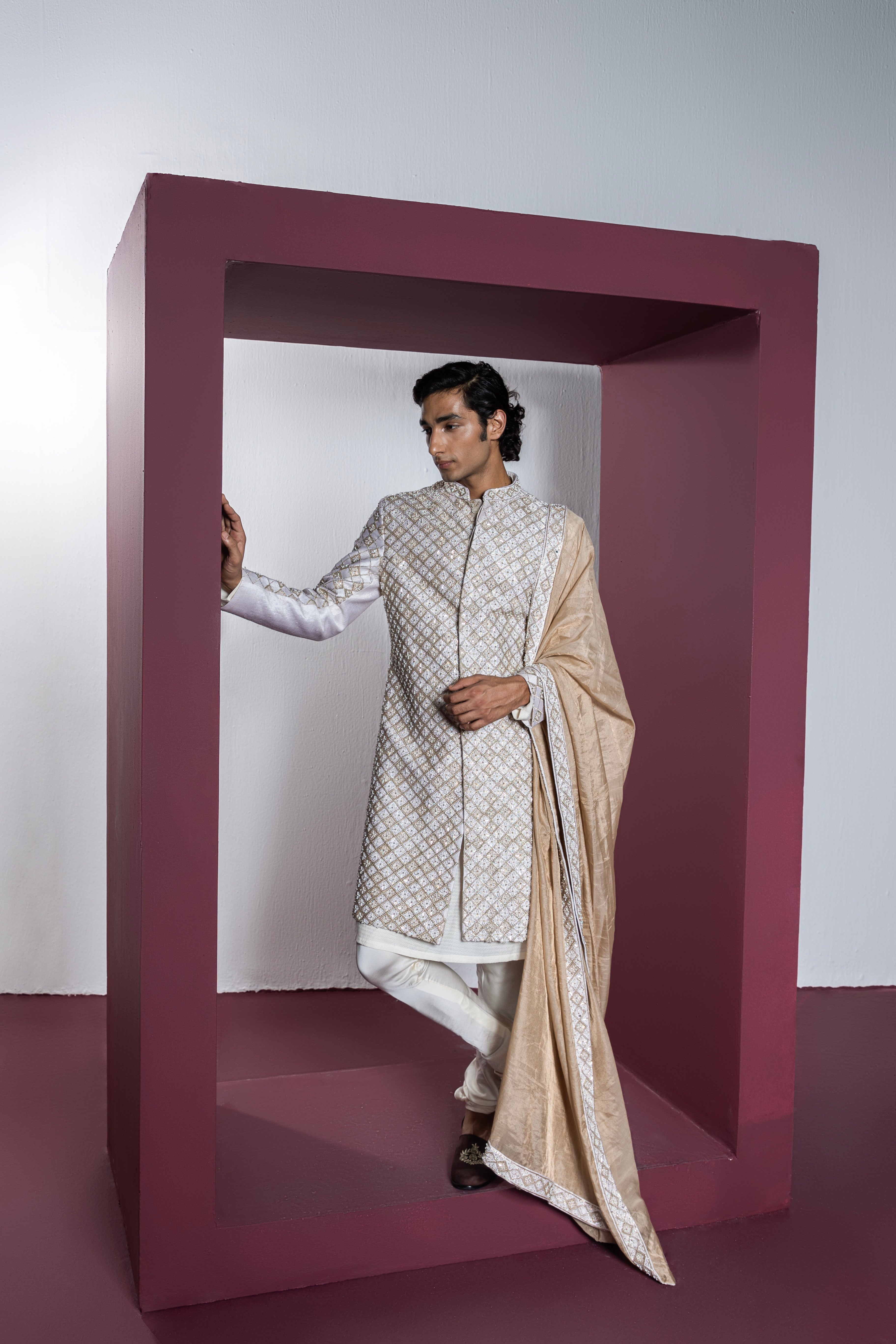 Dazzle Sherwani Set