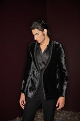 Velvet Dusk Tuxedo Set