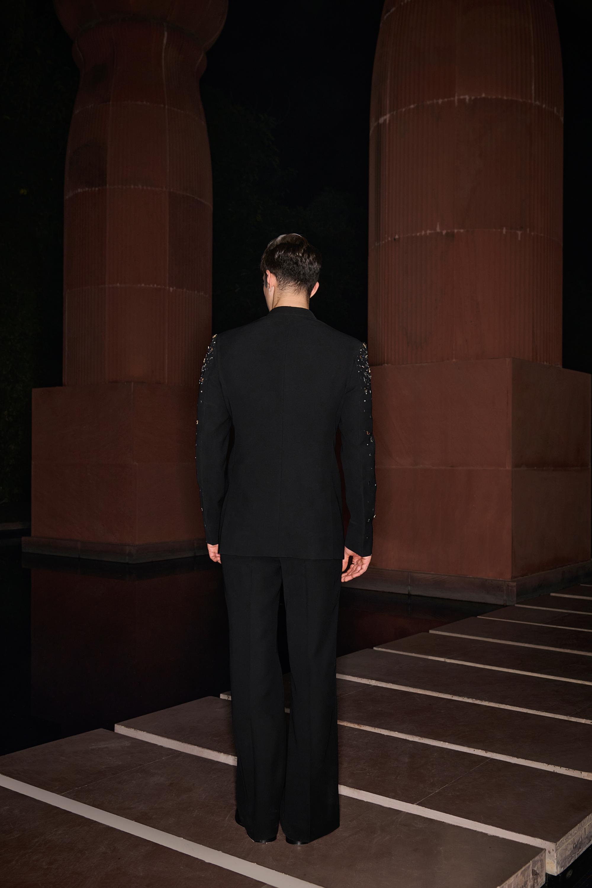 Titanium Edge Bandhgala Set