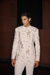 Moondust Bandhgala Set