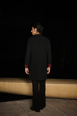 Ruby Glint Kurta Set