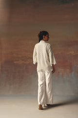 jacket with scallop