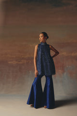 short hi neck A Line top