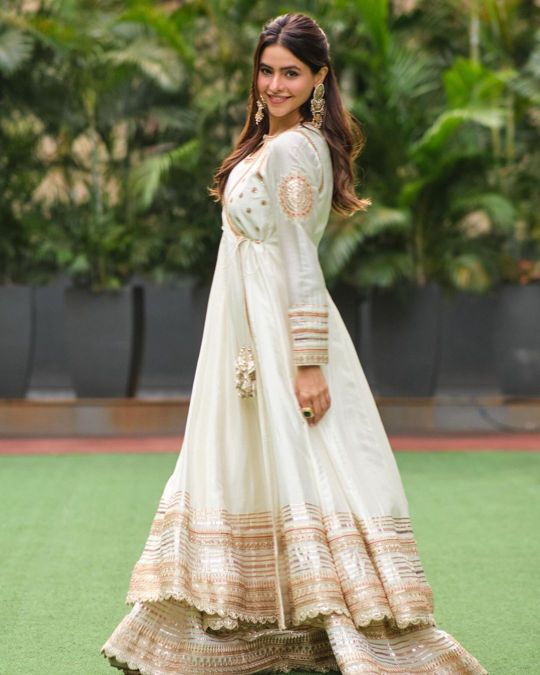 Golconda  Meera Anarkali set