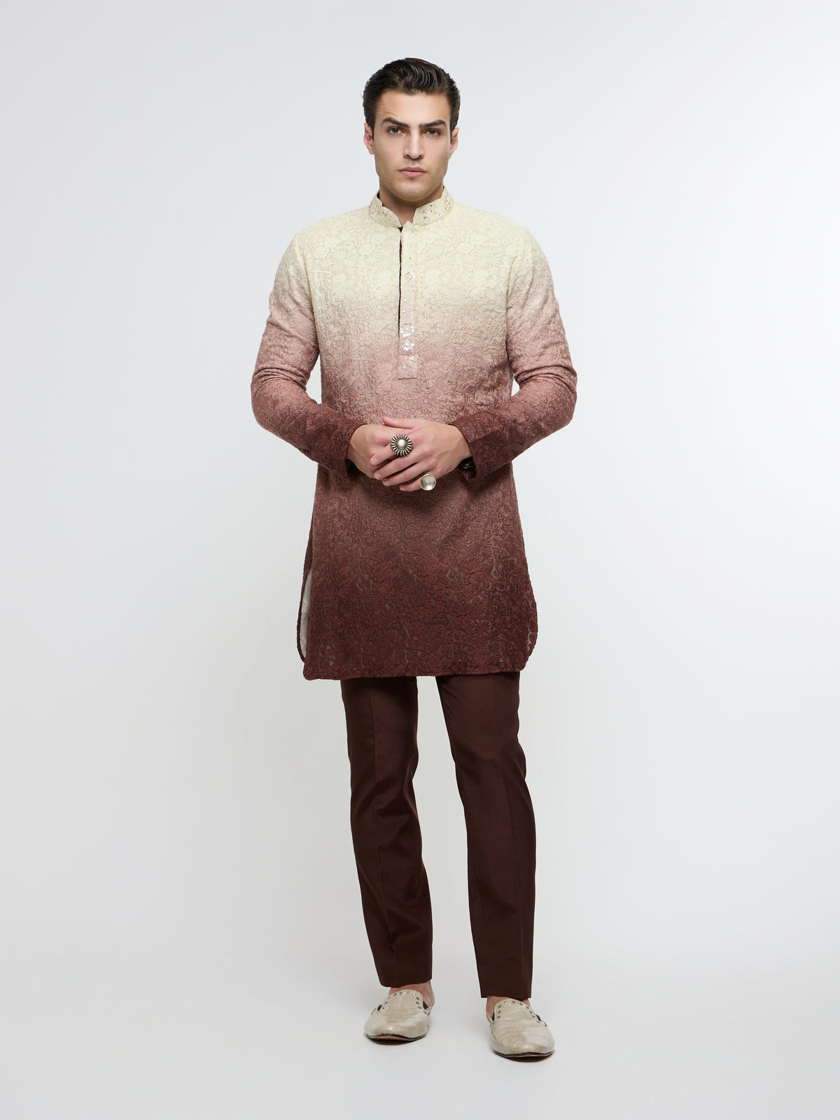 MOCHA ELAN KURTA SET