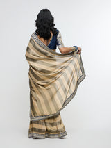 CHANDRA MAHAL STRIPE SAREE PAIRED WITH BLOUSE
