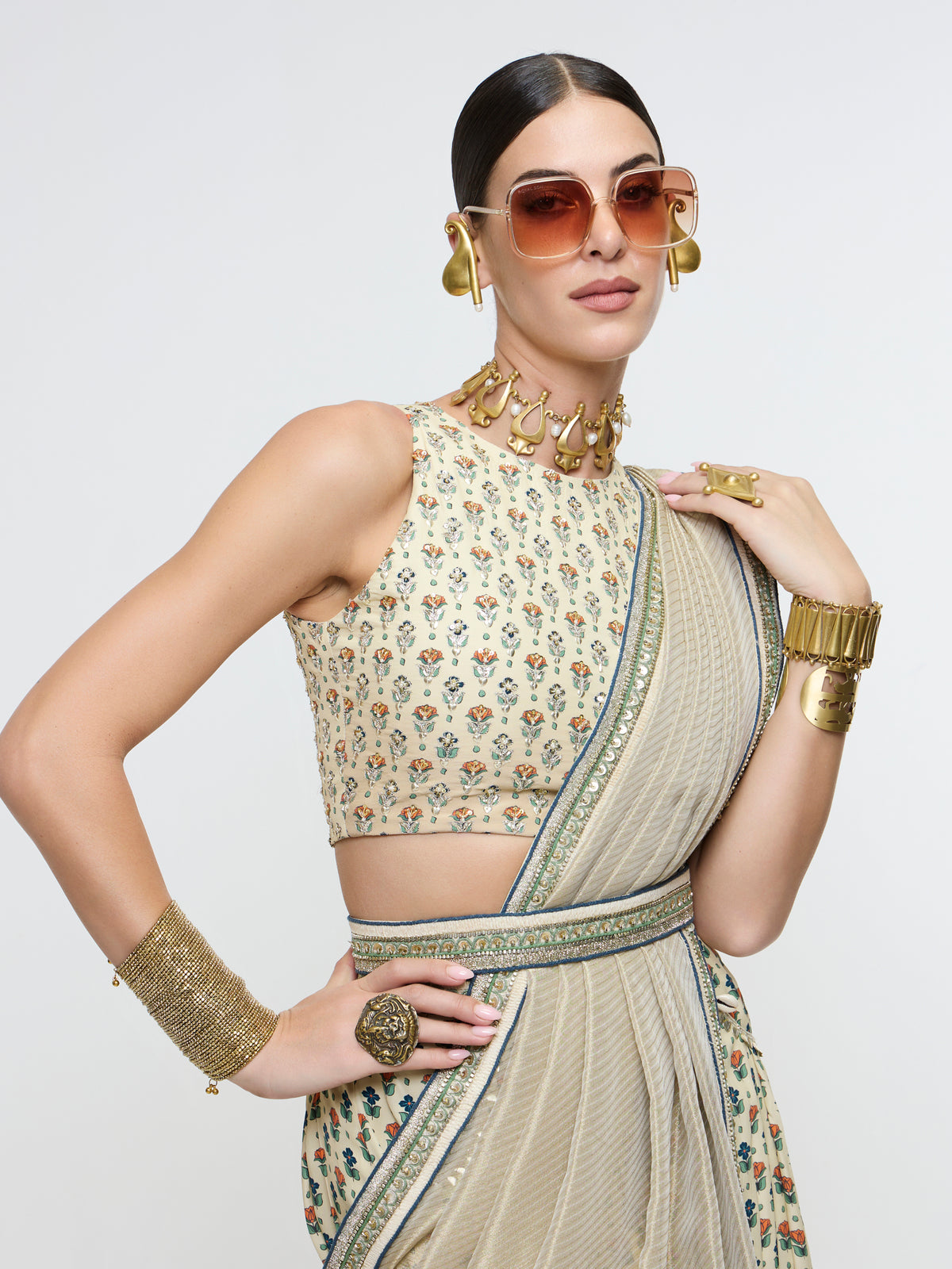 AAROHI PANT SAREE SET