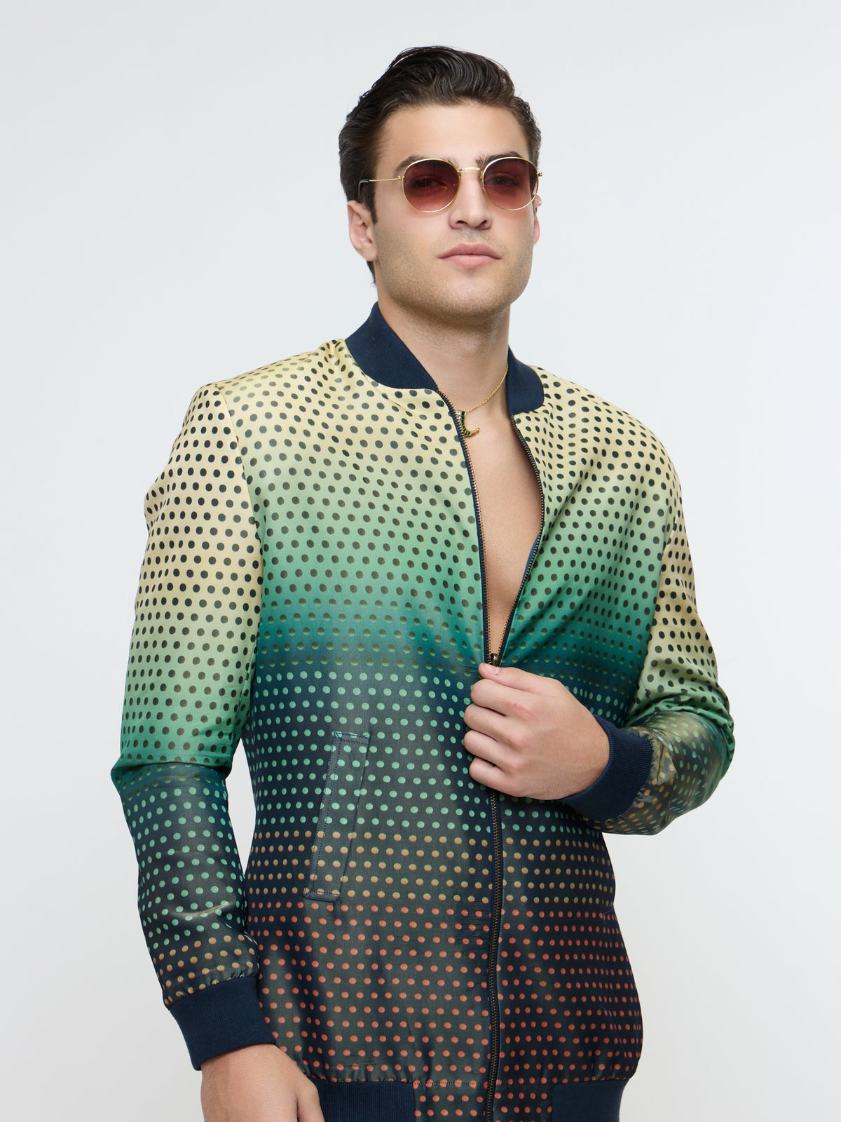 CAVALRY POLKA BOMBER JACKET