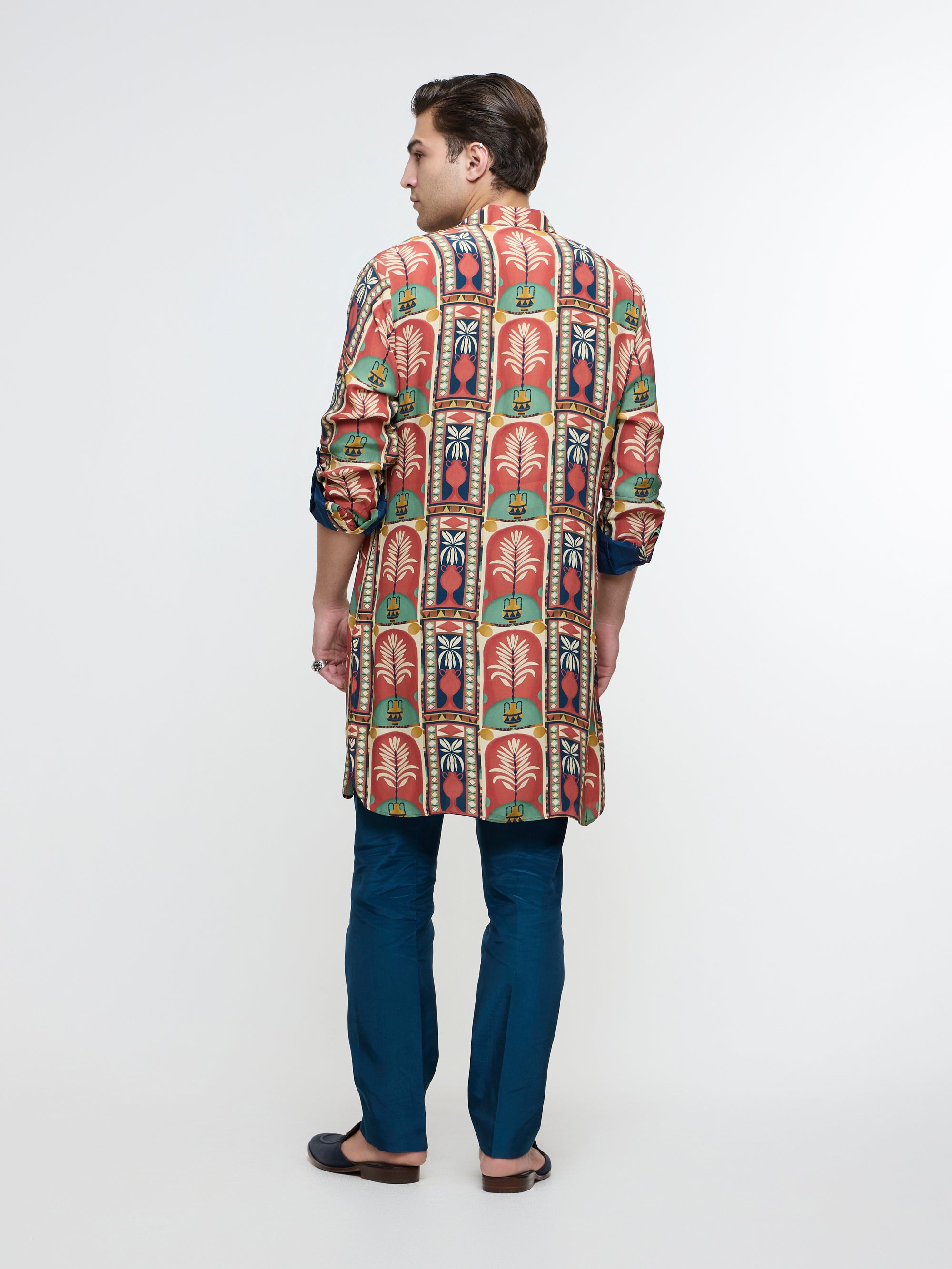 CHARBAGH ROLLED UP KURTA