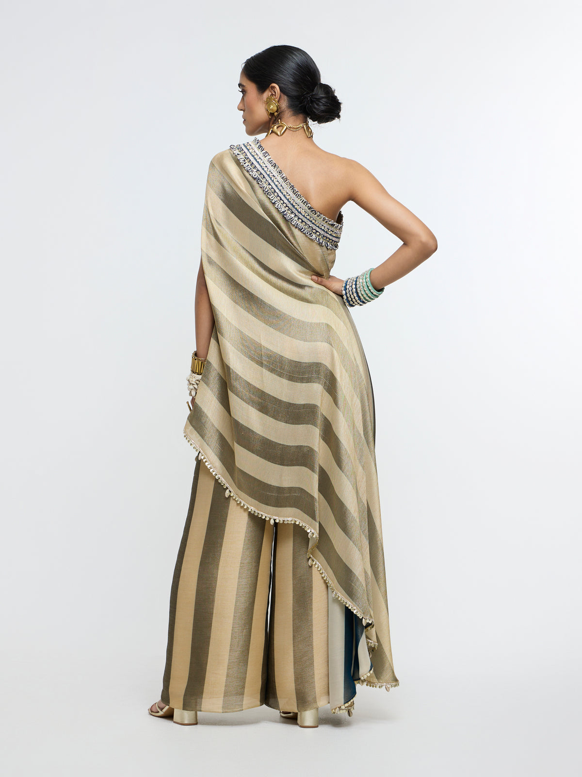 DUNE ASYMMETRICAL TOP WITH PANTS