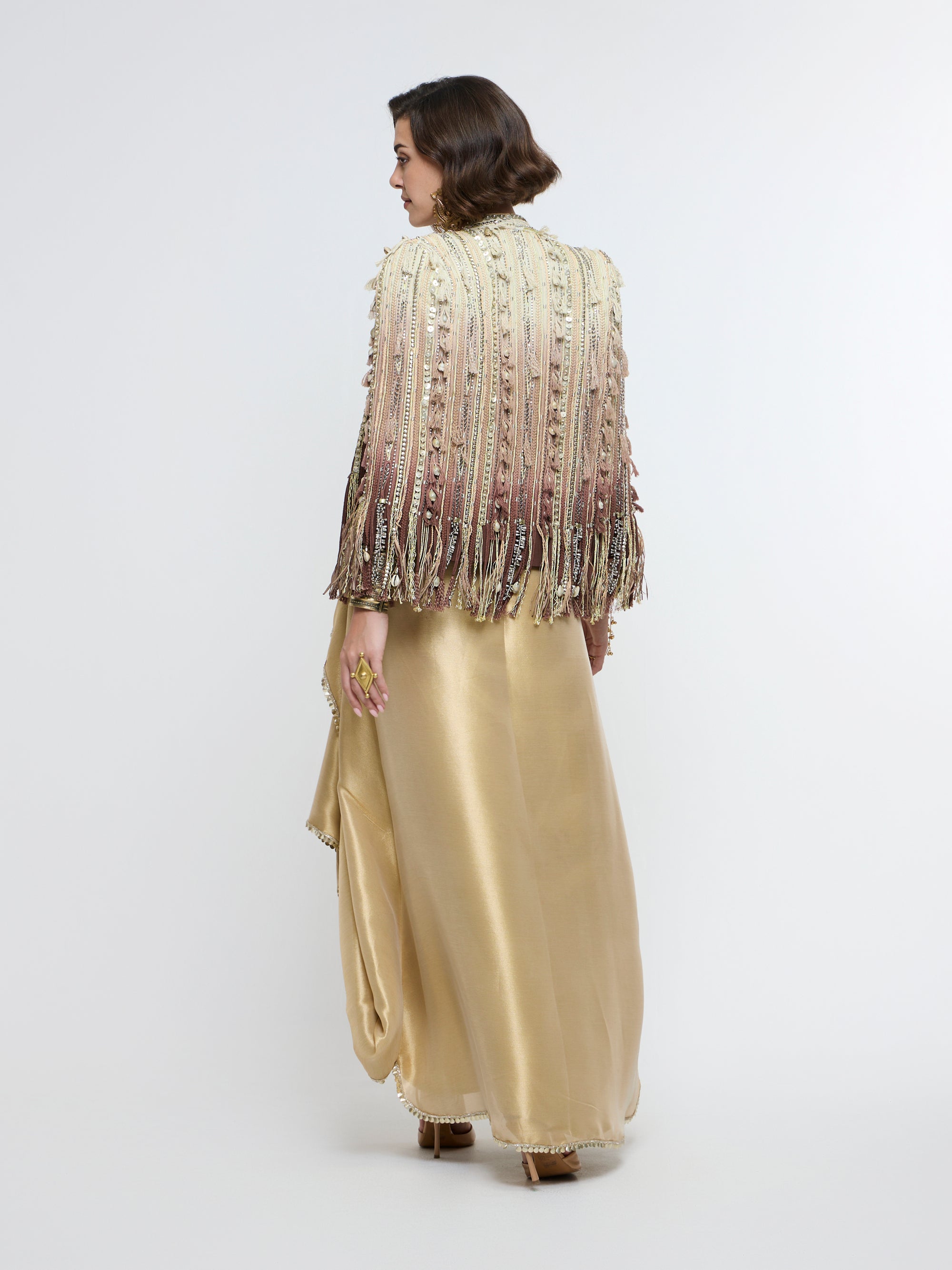 ZEENAT FRINGE JACKET