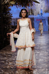 Ruhi Peplum Sharara Set