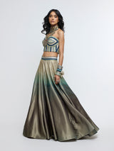 KARIYA CORSET PAIRED WITH LEHENGA