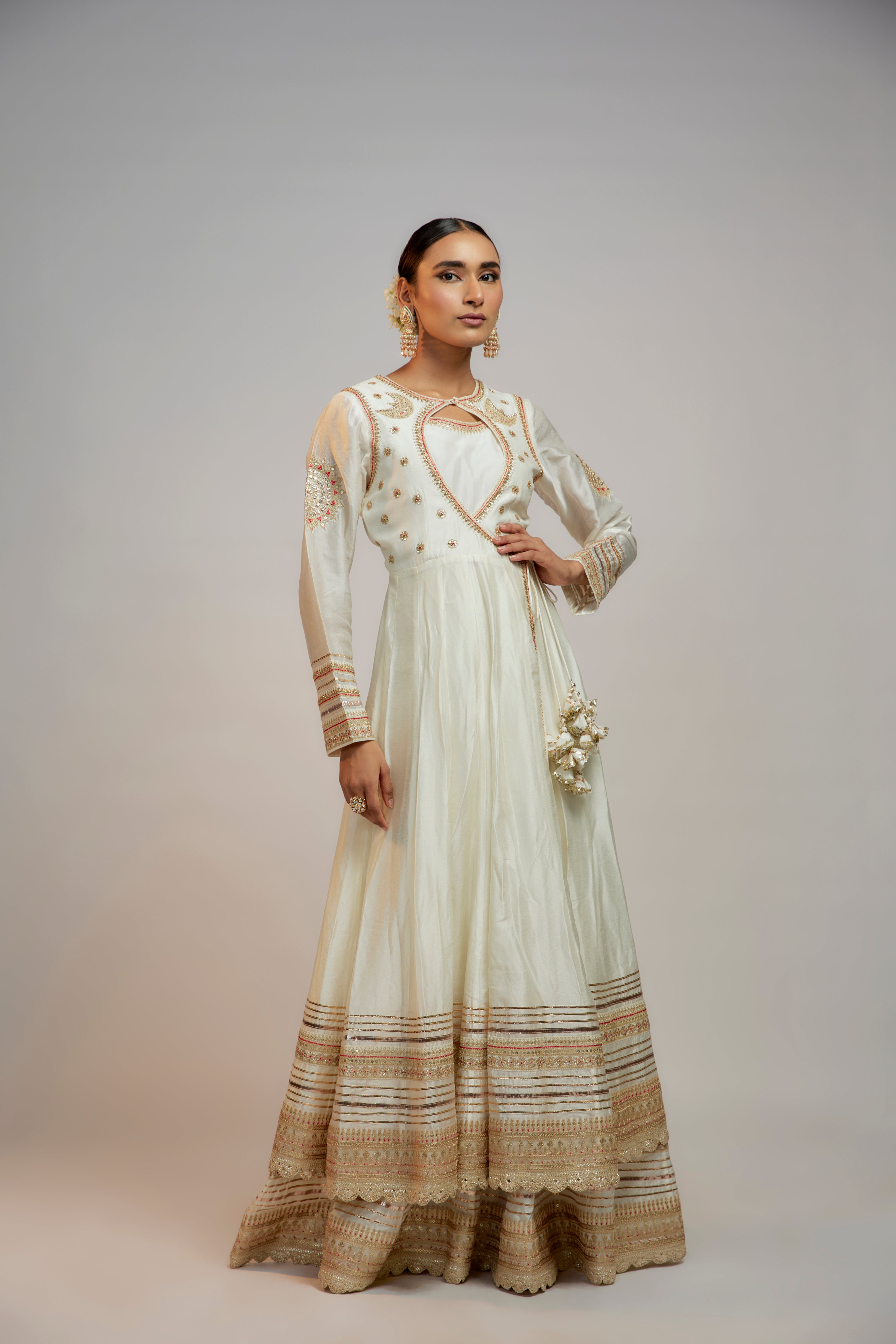 Golconda  Meera Anarkali set
