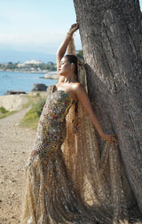 The Maharani Cascade Gown