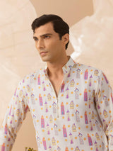 SUNNY SIDE SILK KURTA