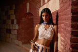 Indigo Whisper Lehenga Set