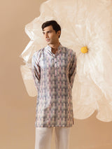 VOILET LOOM SILK KURTA