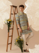 ETHEREAL HUES SILK KURTA