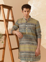 ETHEREAL HUES SILK KURTA
