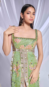 Shamrock shimmy gown