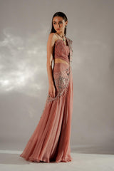 Moon veil Drape Saree
