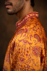 Saffron Orange Kurta
