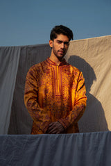 Saffron Orange Kurta