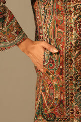 Nuria Fine Wool Silk Full Jacket