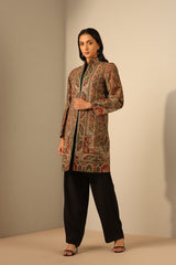 Nuria Fine Wool Silk Full Jacket