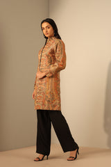 Myra Fine Wool Silk Full Jacket