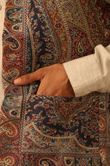 Arjun Fine Wool Silk Waist Coat