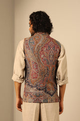 Arjun Fine Wool Silk Waist Coat