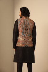 Kian Fine Wool Silk Waist Coat