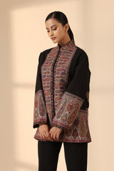 Shaz Fine Wool Silk Jacket