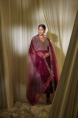 WINE ANARKALI SET
