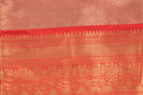mauve Red tissue Zari brocade Banarasi handloom saree