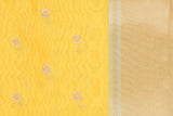Yellow Katan Silk Zari Boota Banarasi Handloom Saree