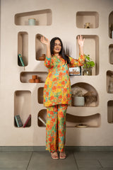 LEMONADE BREEZE MUSLIN CO-ORD SET