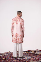 Blush Pink Floral Printed Kurta