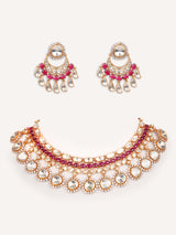 Bold and dramatic moissanite necklace set with earrings