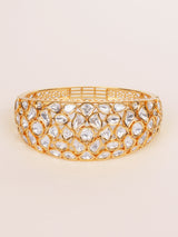 Elegant and classic kundan bracelet