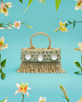 Double eyed Heart clutch