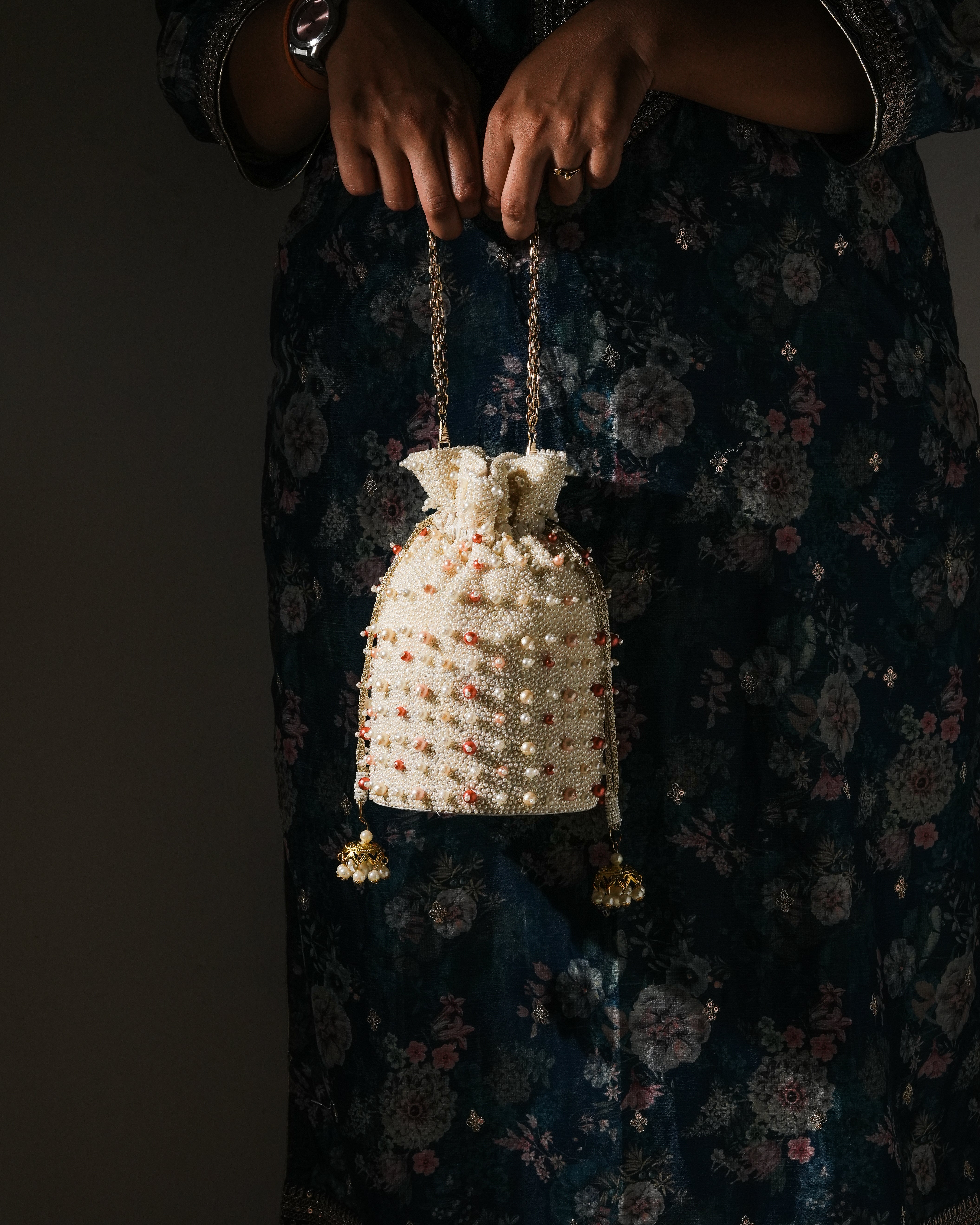Pearl Palazzio potli bag