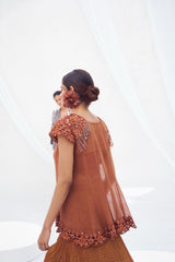 Shubhra- Umbrella skirt set