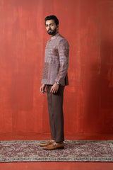 Brown Kantha