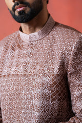 Brown Kantha