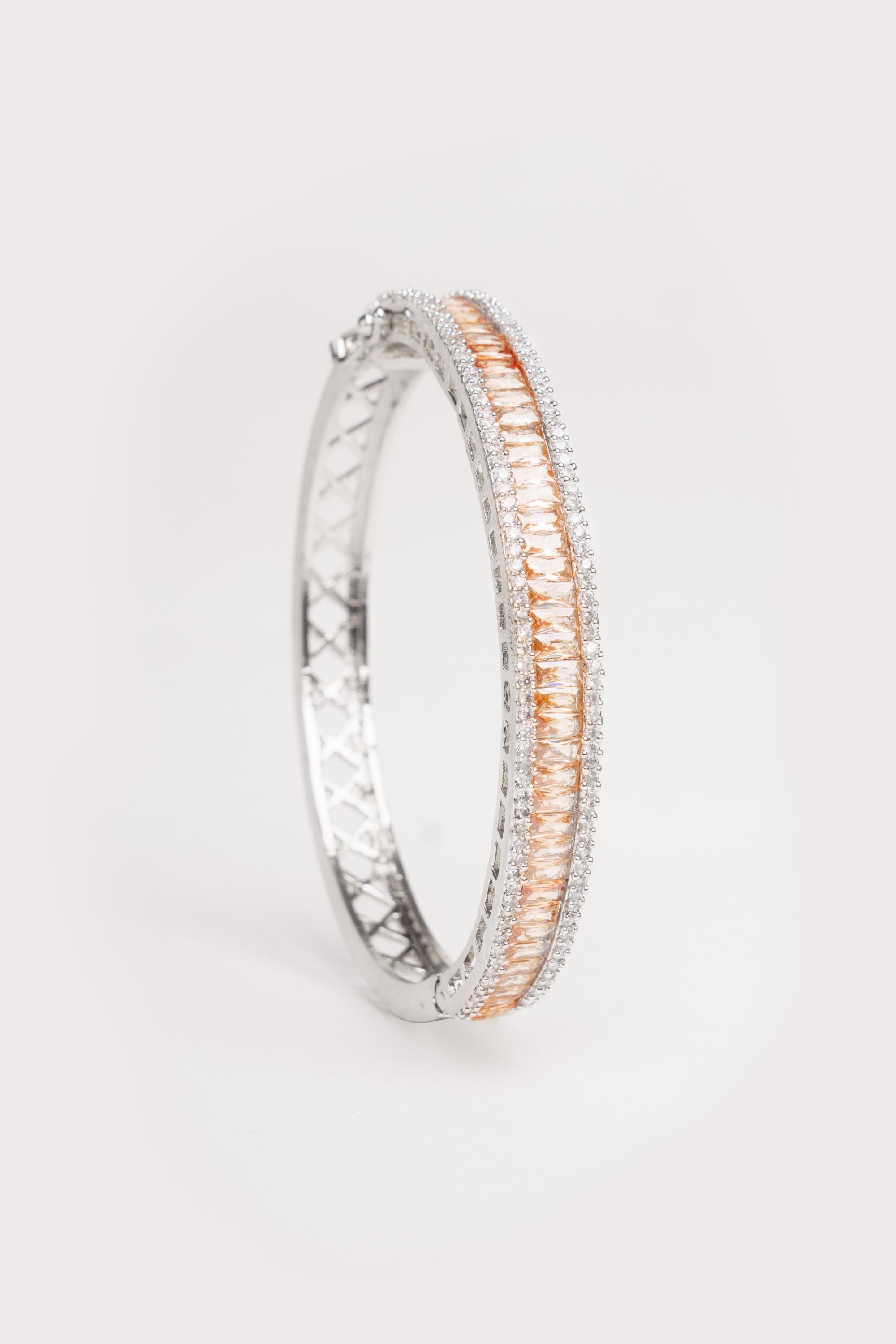 Classic and stylish diamond kada