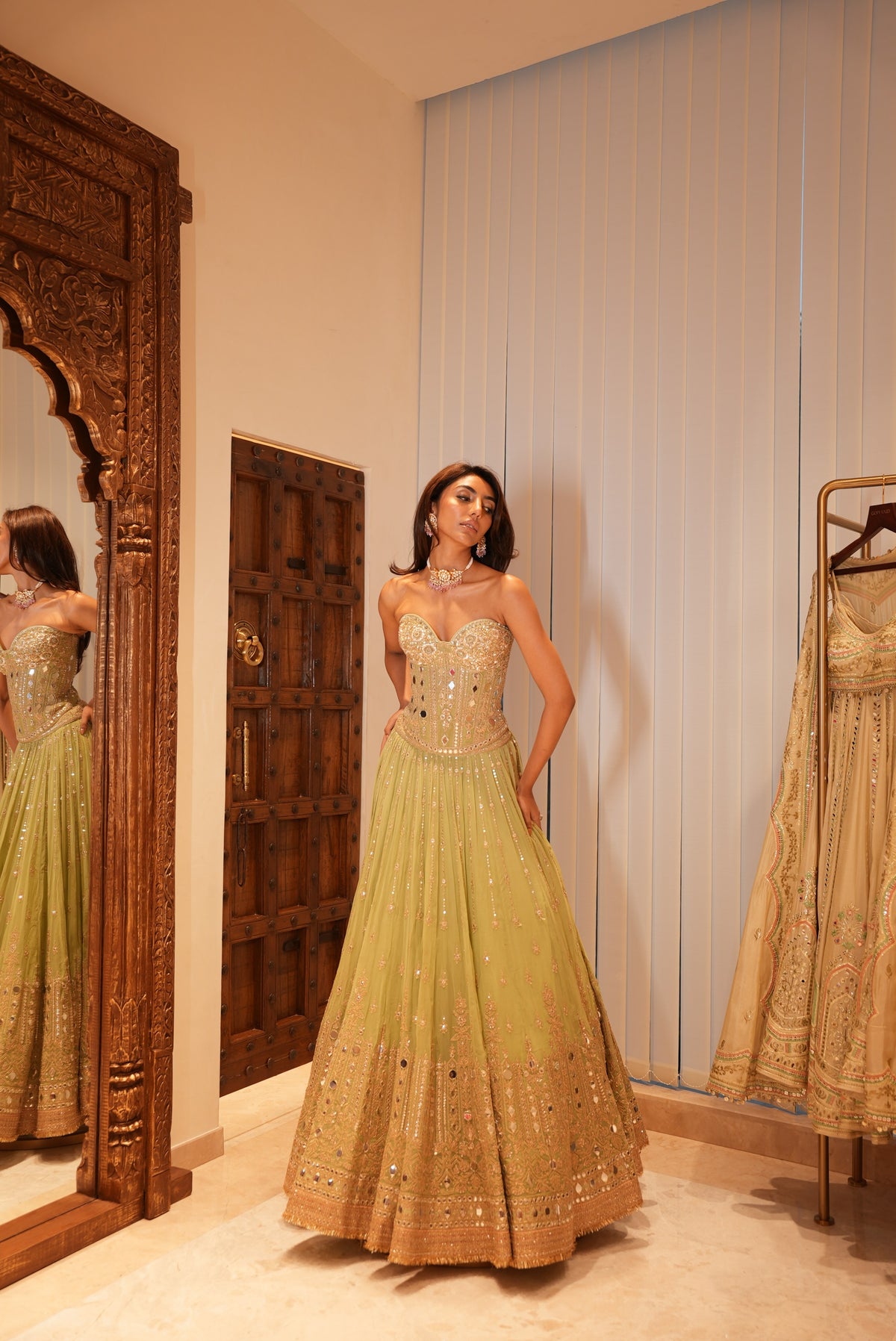 Mallaikaa Chheda In Zivaya Lehenga Set
